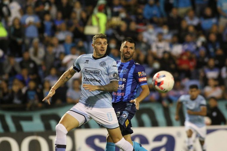 Pablo Vegetti, la carta de gol de Belgrano.
