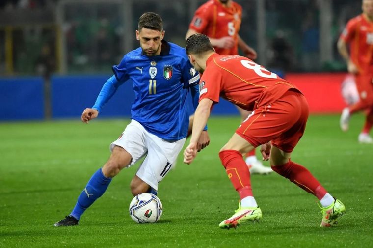 Macedonia dejó a Italia afuera del Mundial de Qatar