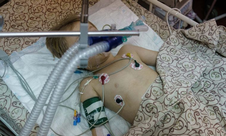 Ya 135 niños murieron por la ofensiva militar rusa.