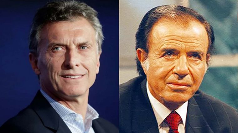 El ex presidente Macri elogió a Menem: