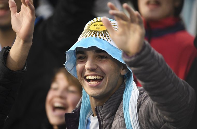 FOTO: La Bombonera se vistió de fiesta para recibir a la Selección Argentina.