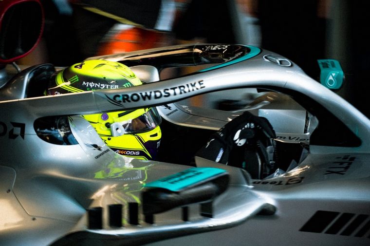 Hamilton quedó eliminado en la Q1 del GP de Arabia Saudita