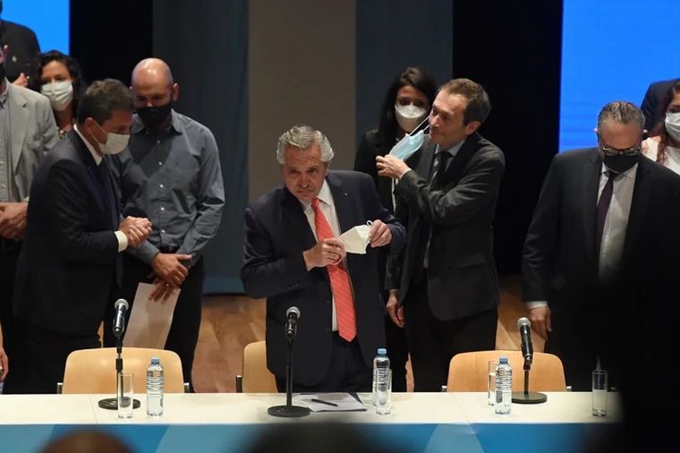 Alberto Fernández (Foto: Maximiliano Luna)