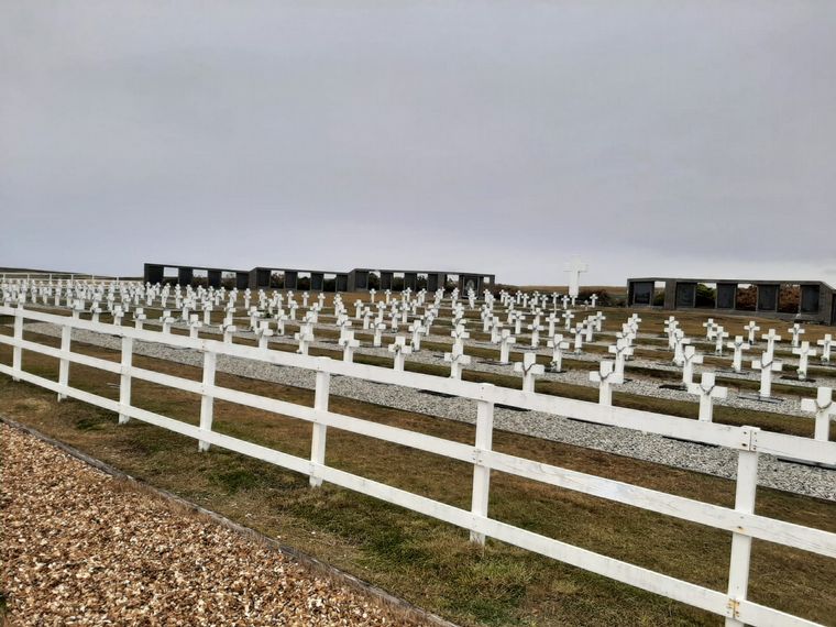 Cementerio de Darwin en las Islas Malvinas