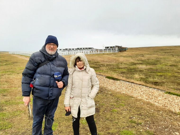 Cementerio de Darwin en las Islas Malvinas