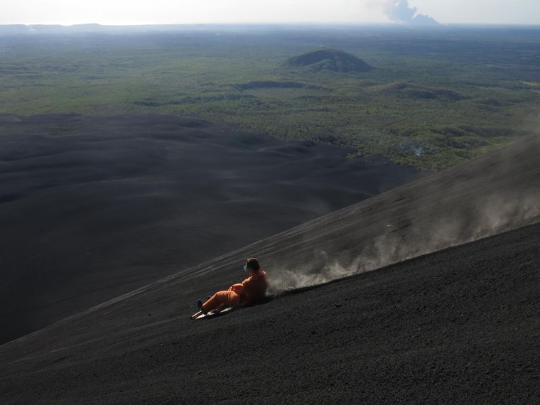 El descenso es muy rápido, dura solo 40 segundos. Foto: CNN.