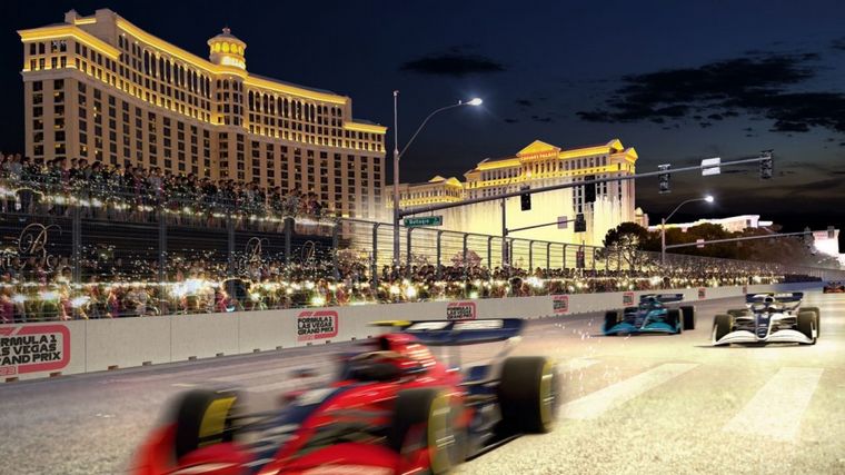 Las Vegas será el tercer GP de EE.UU. en la F1 de 2023