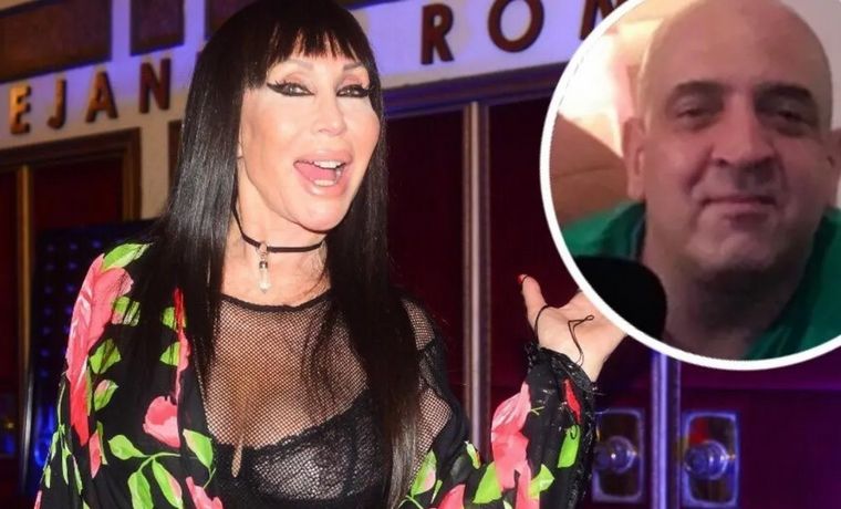 El chofer de Moria Casán, detenido.