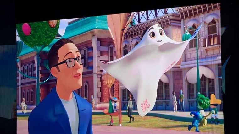 Presentaron a La'ebb, la mascota del Mundial Qatar 2022.