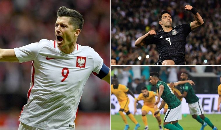 FOTO: Polonia, México y Arabia Saudita, los rivales de la Selección en fase de grupos.