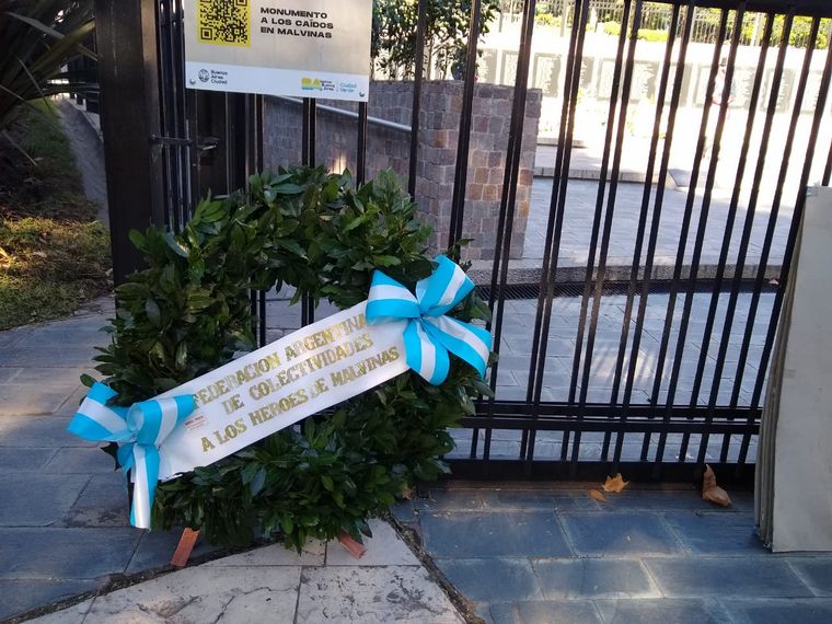 Acto en CABA por los 40 años de la guerra de Malvinas