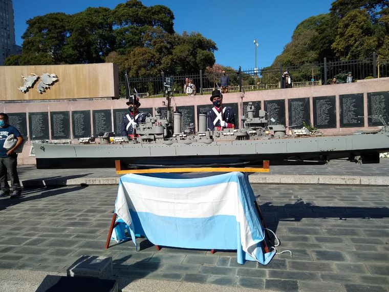 Acto en CABA por los 40 años de la guerra de Malvinas