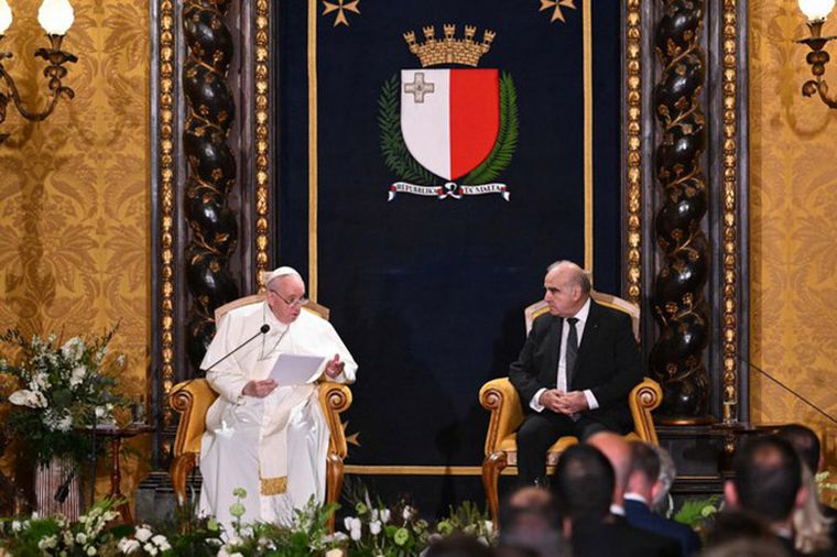 FOTO: El Papa Francisco reveló que podría visitar Ucrania