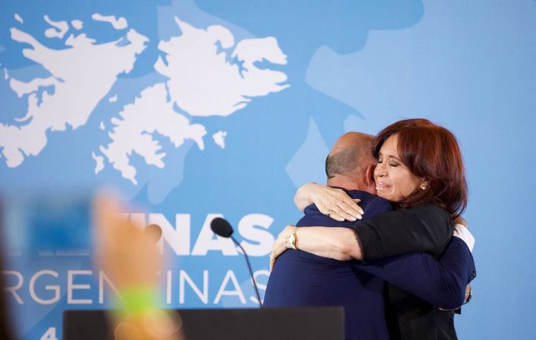 FOTO: Cristina Fernández y Sergio Massa en el Congreso de la Nación