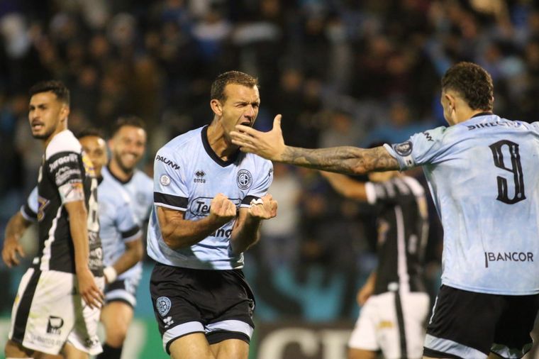 Belgrano durante su último partido disputado el viernes contra All Boys
