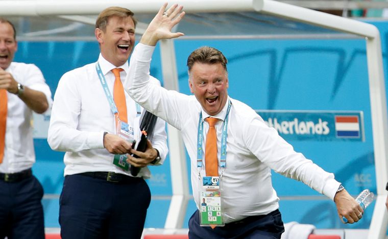Louis Van Gaal, entrenador de "La Naranja".