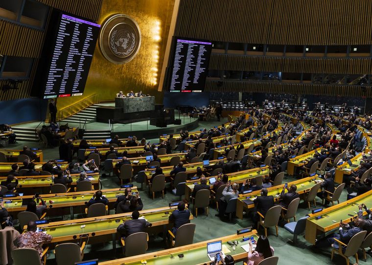 FOTO: La ONU suspendió a Rusia del Consejo de Derechos Humanos (Foto: CNN)