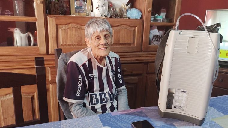 La emocionante historia de Elvira, la fanática que fue a ver a Talleres