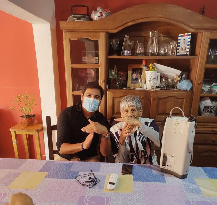 La emocionante historia de Elvira, la fanática que fue a ver a Talleres