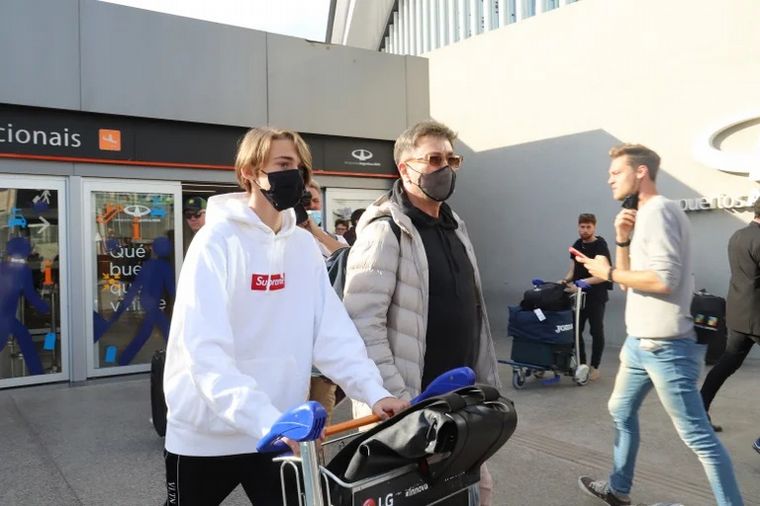 Felipe Fort viajó desde Miami a Buenos Aires.
