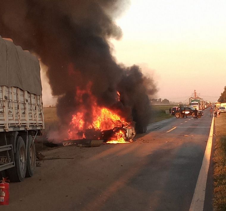 En el siniestro murieron dos personas.
