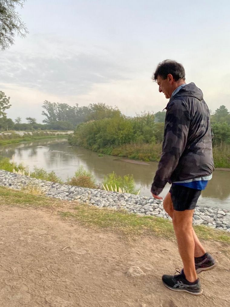 Mario Alberto Kempes volvió a recorrer su Bell Ville natal