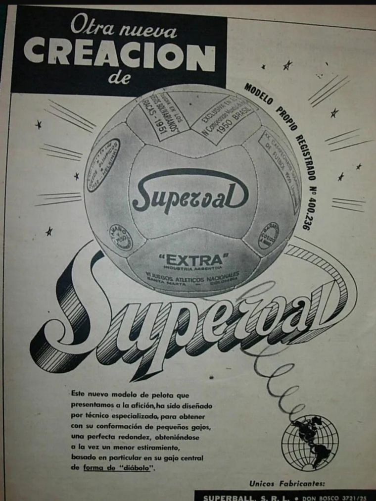 FOTO: La Superball, un invento moderno y originado en Bell Ville