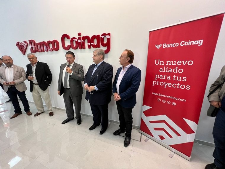 Banco Coinag abrió su primera sucursal en Córdoba