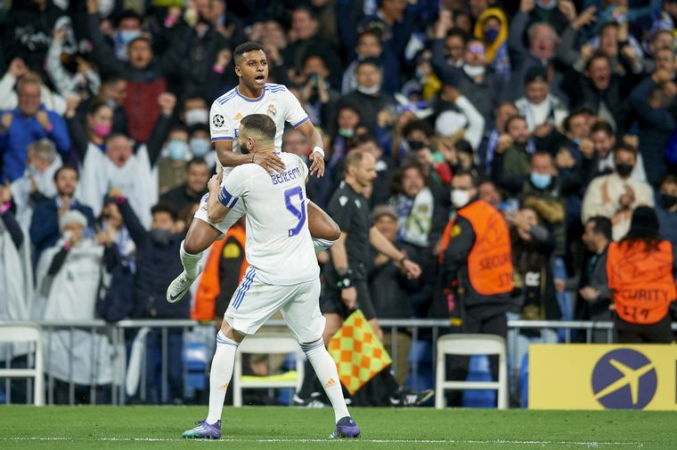 Benzemá, otra vez el héroe de Real Madrid.