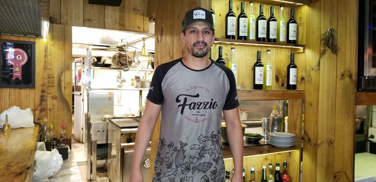 Gonzalo, cocinero de Fazzio