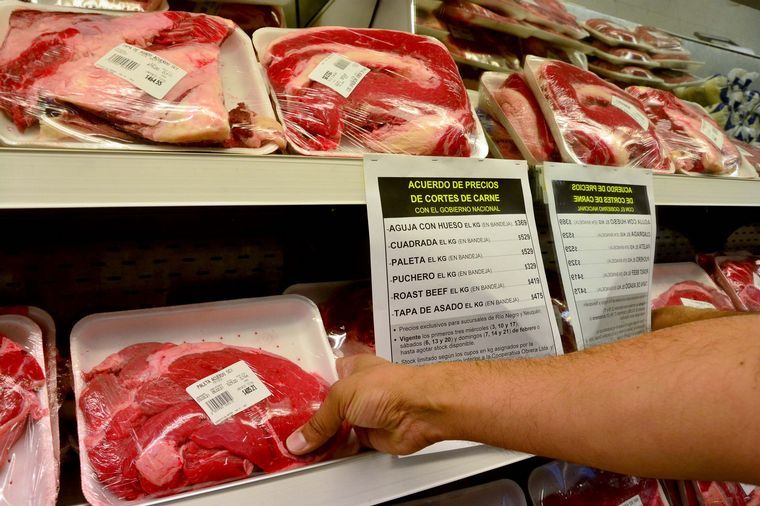 FOTO: Otras épocas. Los precios de al carne no escapan al escenario inflacionario.