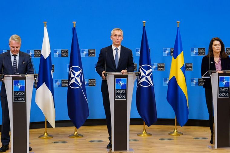 FOTO: El probable ingreso de Finlandia a la OTAN inquieta a Rusia