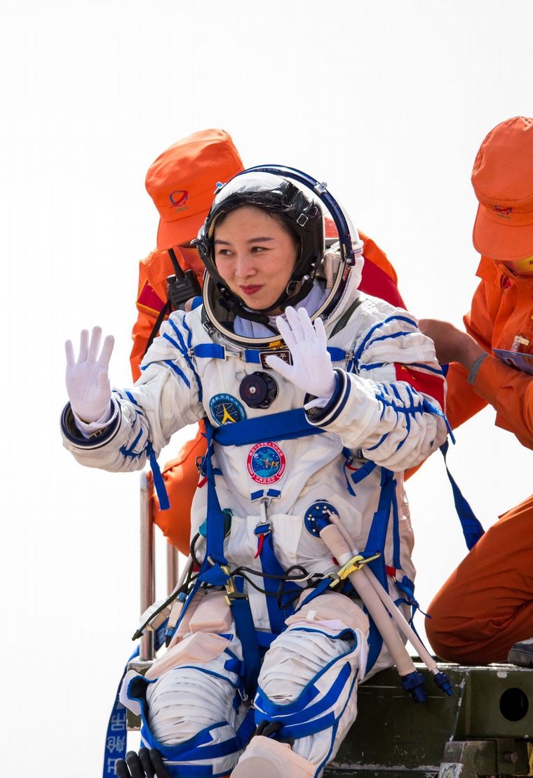FOTO: Terminó la misión espacial china más larga.