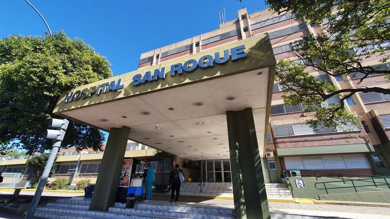 El turista está internado en el Hospital San Roque.