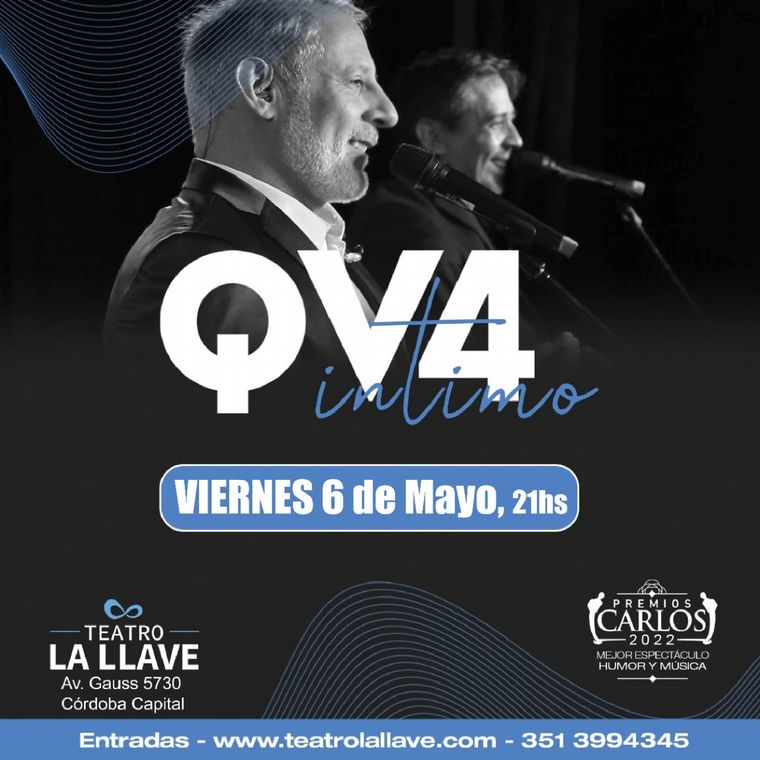 Los QV4 vuelven a Córdoba con un espectáculo íntimo