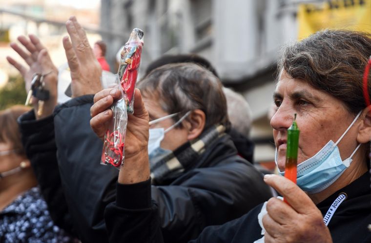 Tras dos años de pandemia, miles de fieles celebraron a San Expedito.