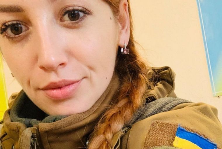 FOTO: Olena, la soldado símbolo de la resistencia ucraniana, murió este domingo