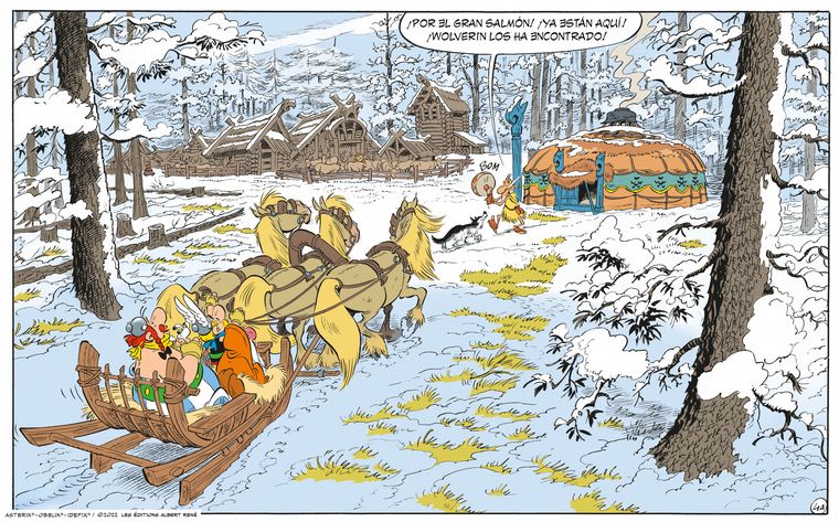 FOTO: Asterix regresa en una aventura en tierras de los sármatas