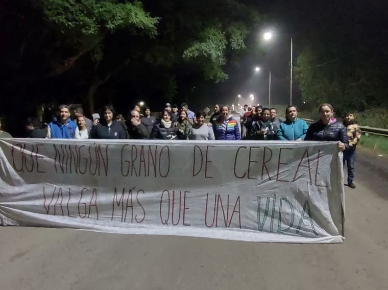 Un corte en cruce de rutas 11 y 91 paraliza el tránsito