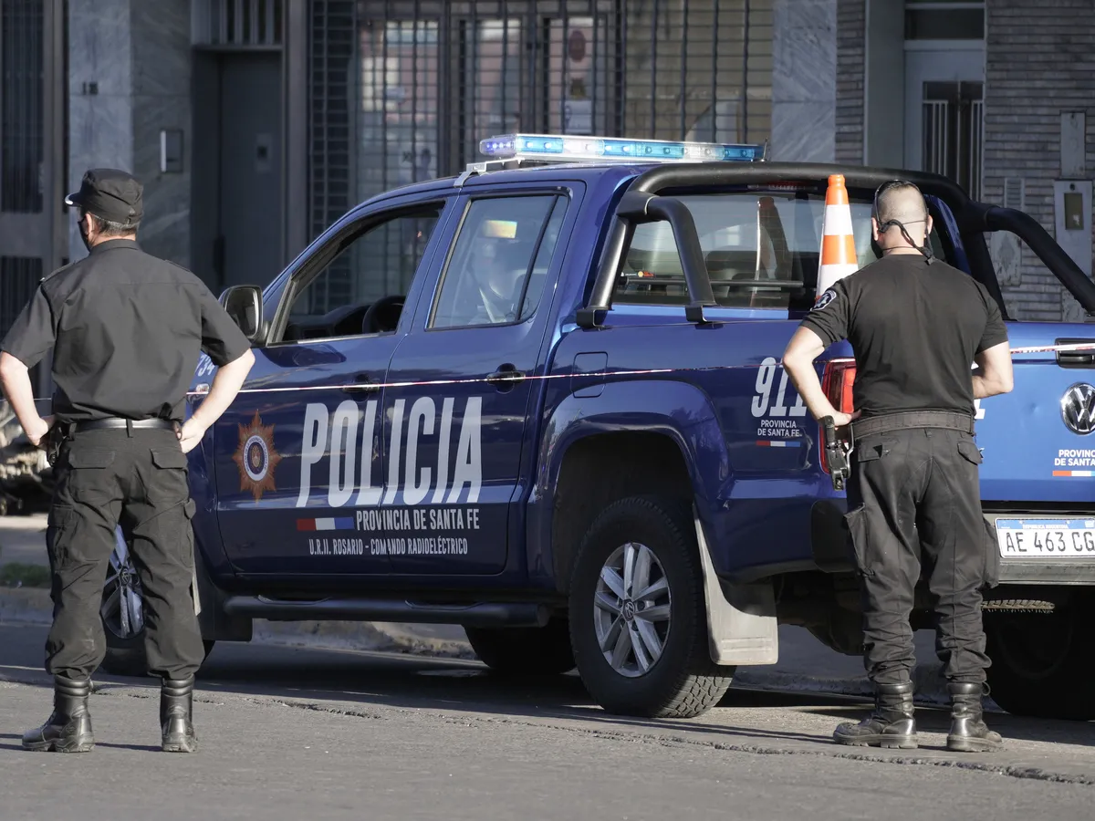 Víctor Sarnaglia insistió en mejorar "la calidad" de la policía (Imagen: La Capital).