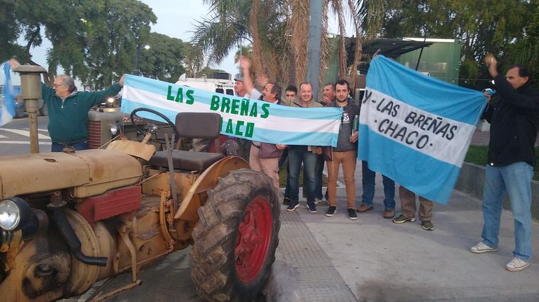 FOTO: Horacio Rodríguez Larreta en la movilización del campo