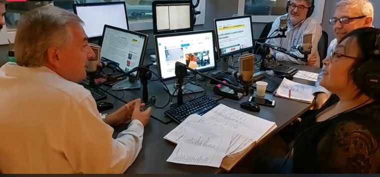 El gobernador de Jujuy estuvo en los estudios de Cadena 3