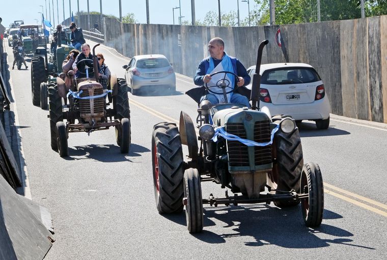 El campo se moviliza por la Ciudad de Buenos Aires