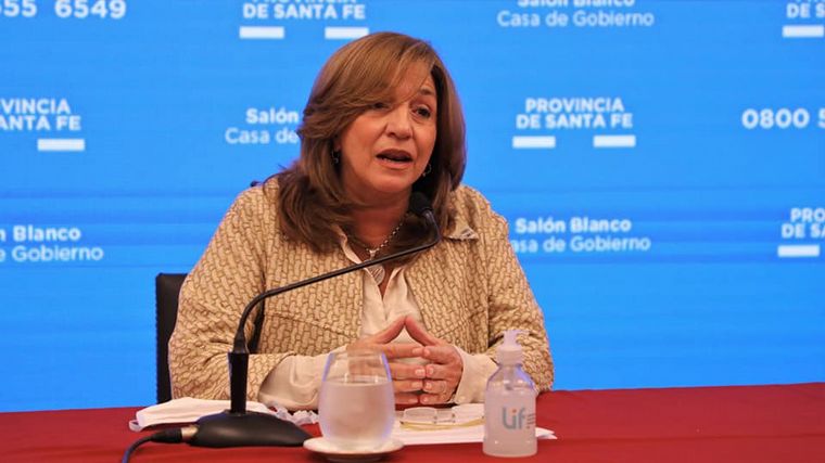 Silvina Frana, ministra de Infraestructura de la provincia de Santa Fe. 