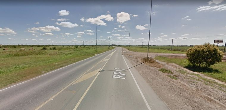 El accidente ocurrió sobre la ruta provincial 17 (Foto: Street View)