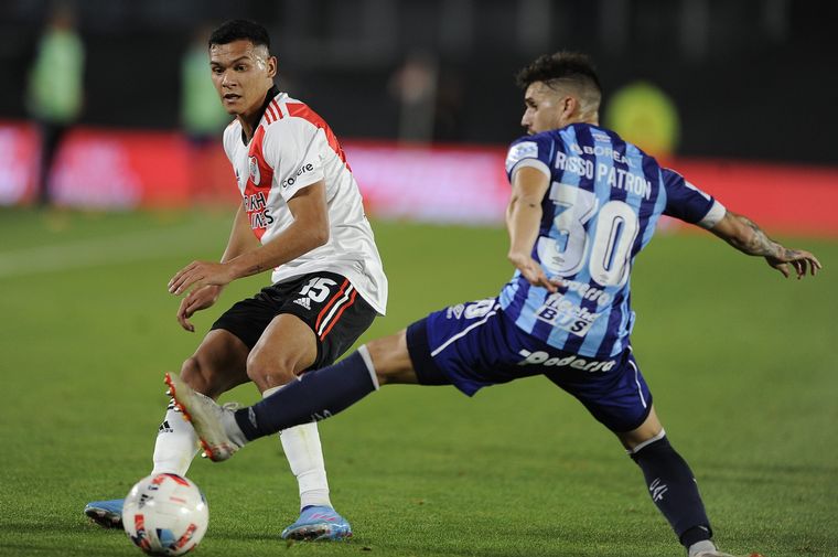 Paulo Díaz fue el jugador más destacado del encuentro que disputaron River y Atlético