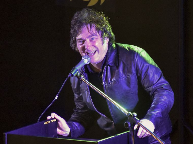 Javier Milei, diputado de La Libertad Avanza.