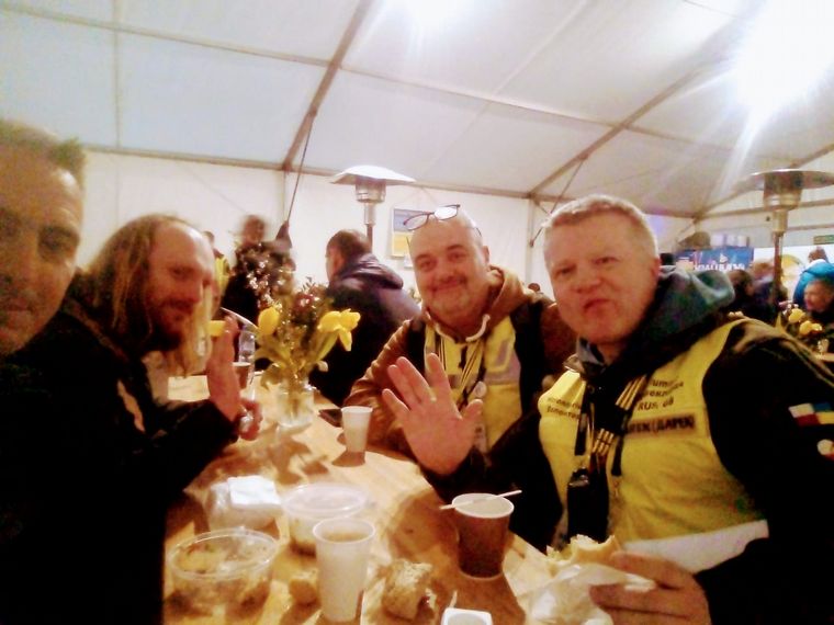 Julio Barellier es rescatista argentino que trabaja en medio de la guerra en Ucrania