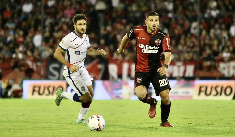 Newell's vs. San Lorenzo. Fecha 13 Copa de la Liga Profesional 2022.