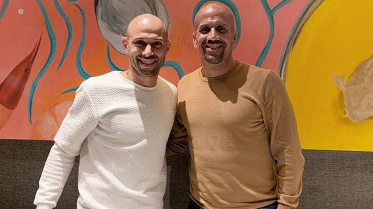 Mascherano y Verón estarán presentes en el encuentro.